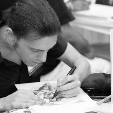 Comics artist Dean Kotz