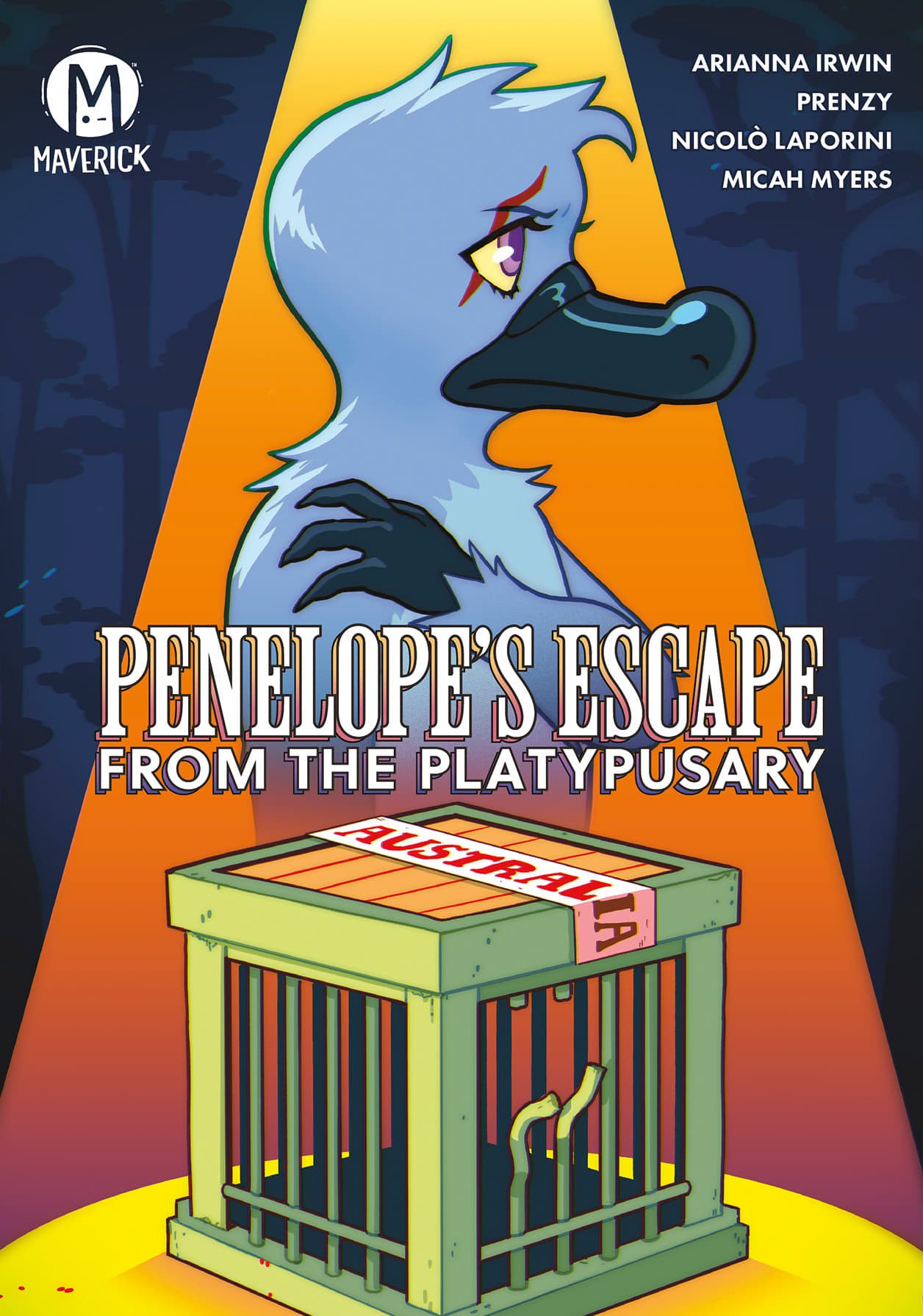 An interview with comics creator Arianna Irwin about her new graphic novel Penelope's Escape From The Platypusary from Top Shelf Productions 