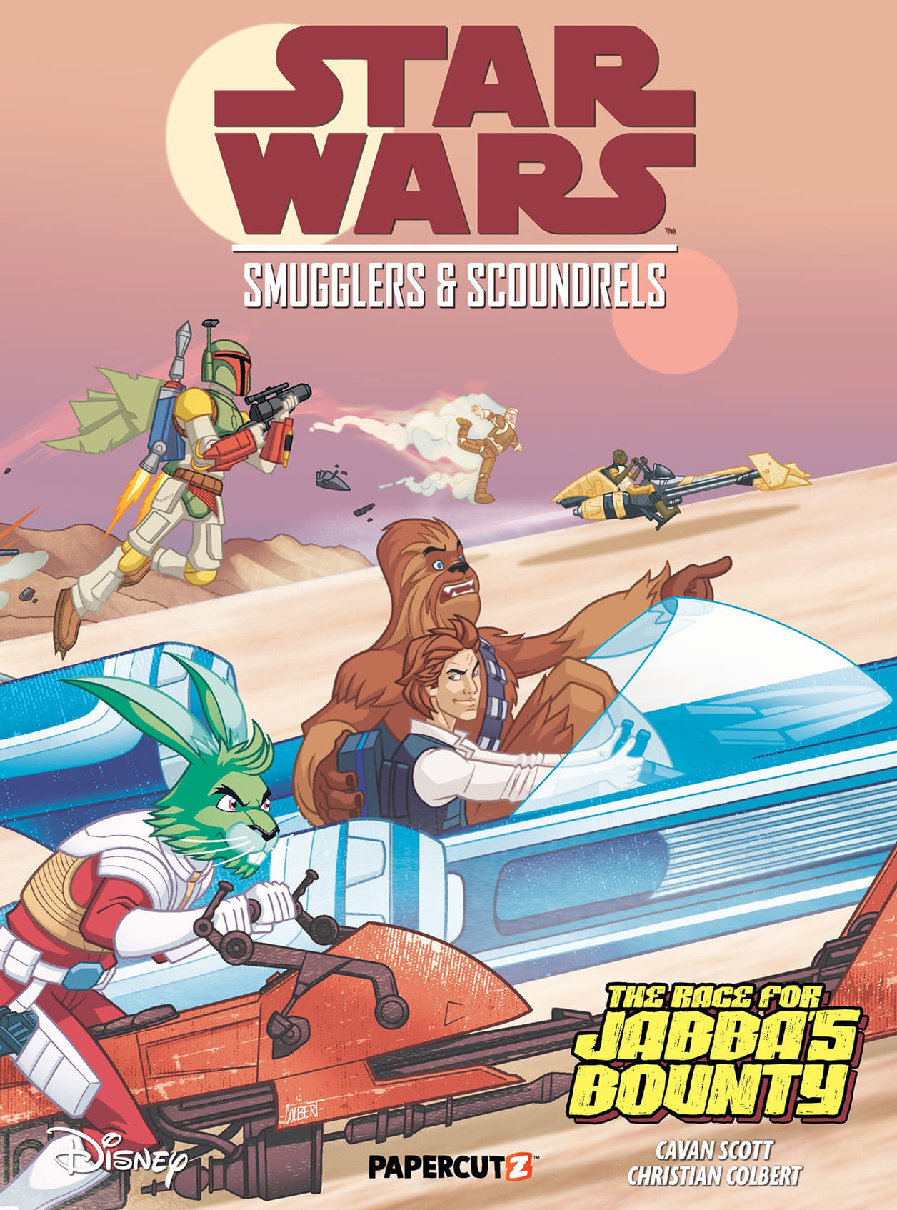 An interview with comics creator Christian Colbert about his graphic novel project Star Wars: Smugglers and Scoundrels