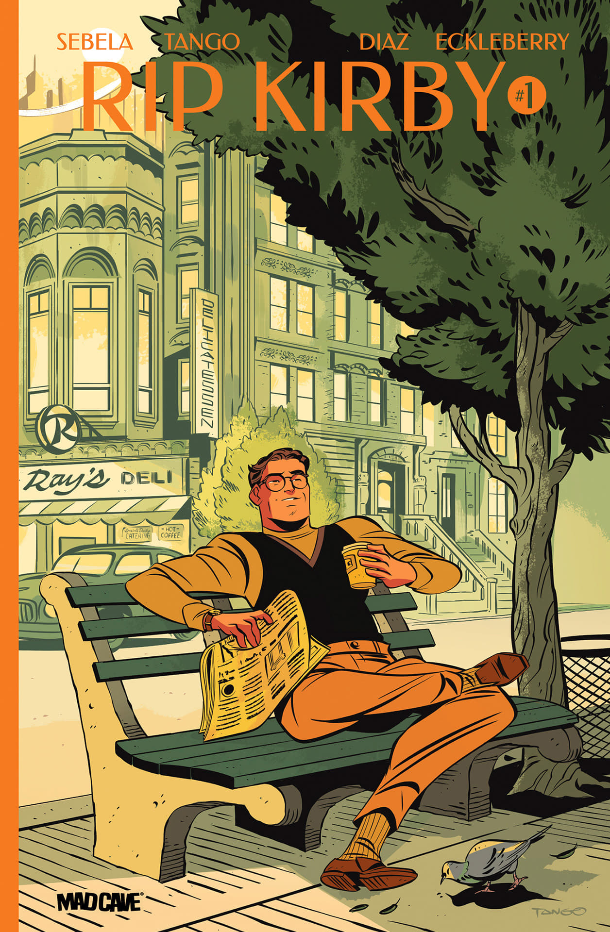 An interview with comics writer Christopher Sebela about his Mad Cave Studios project Rip Kirby