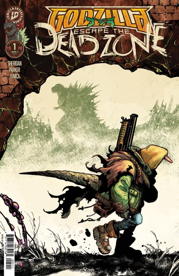 An interview with comics writers Ethan Parker and Griffin Sheridan about their IDW project Godzilla Escape the Deadzone