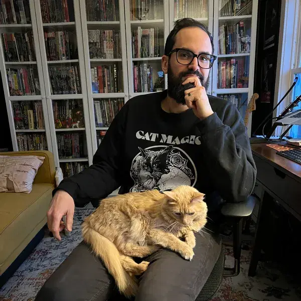 Comics writer Joey Esposito