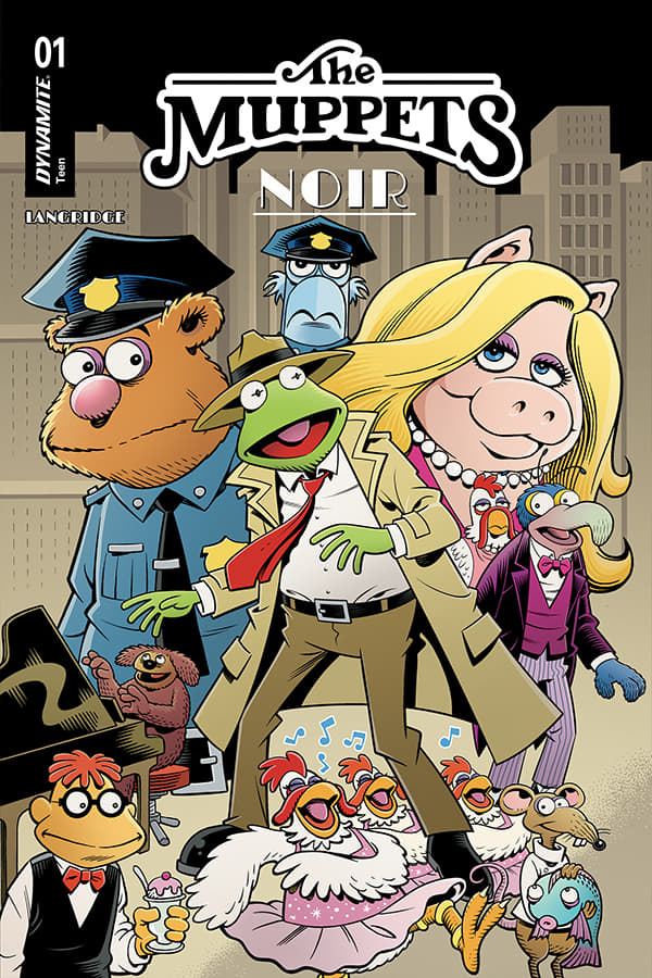 An interview with comics writer Roger Langridge about his Dynamite Comics series The Muppets Noir