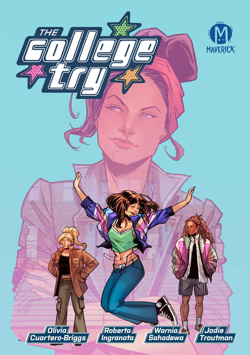 An interview with comics writer Olivia Cuartero-Briggs about her Maverick Imprint graphic novel The College Try
