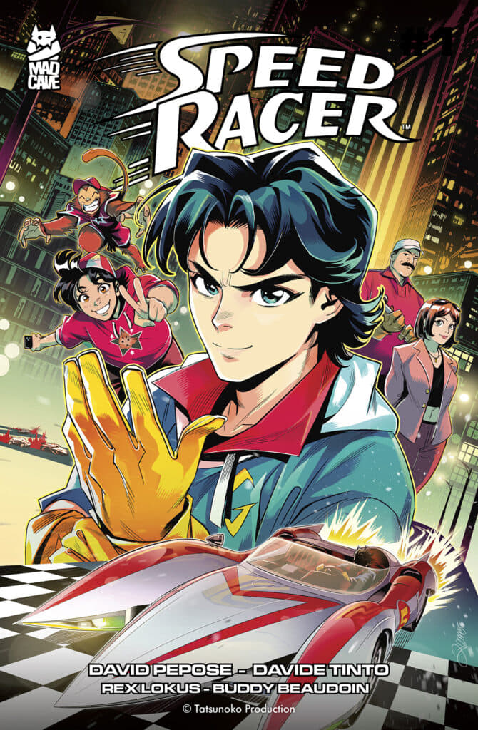 An interview with comics writer David Pepose about his Mad Cave Studio s project Speed Racer