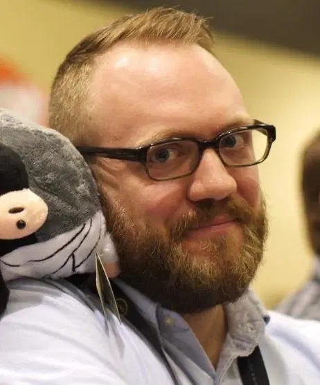 Comics writer Christopher Hastings