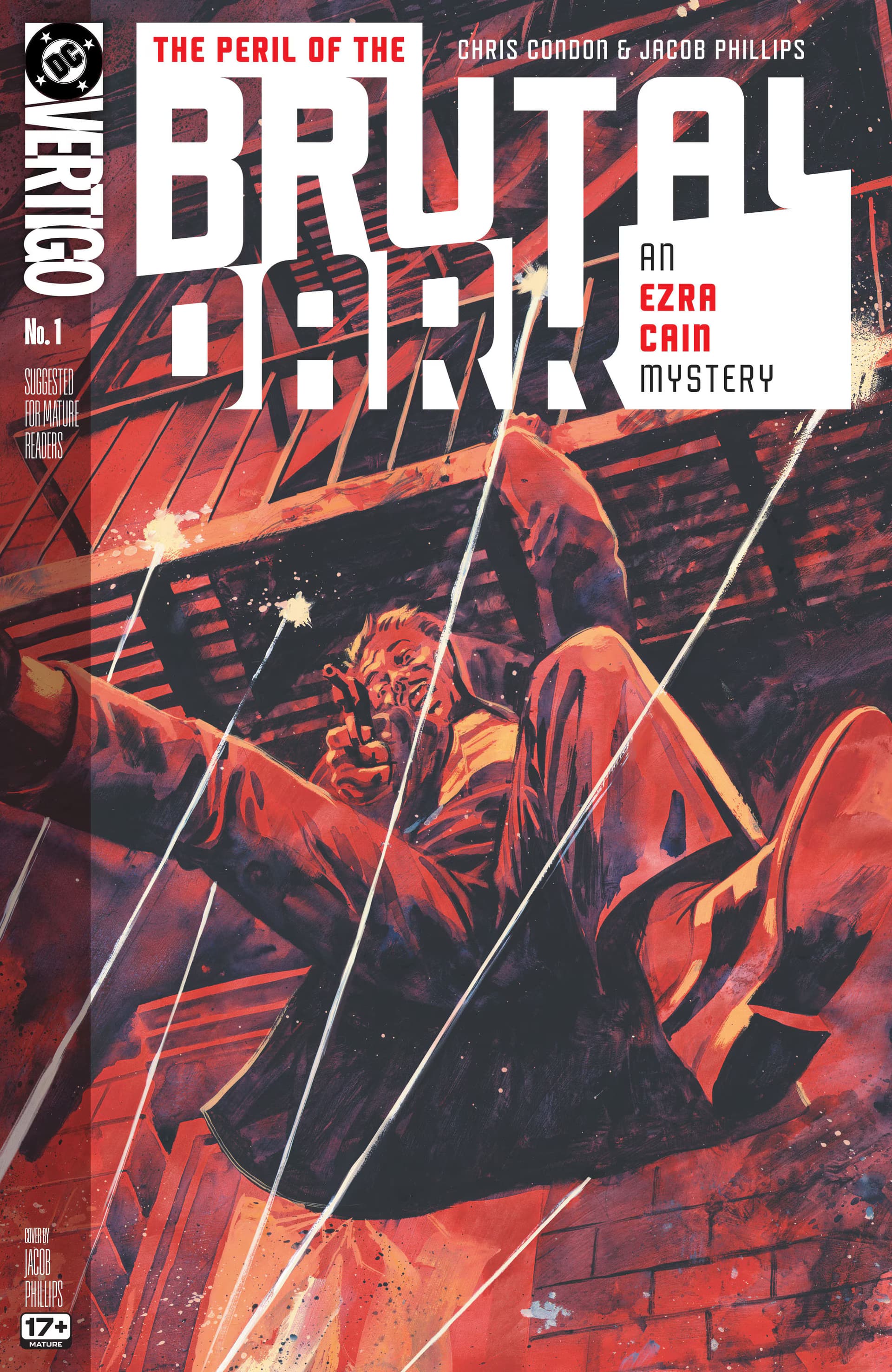An interview with comic book writer Chris Condon about his DC Comics Vertigo series The Peril Of The Brutal Dark