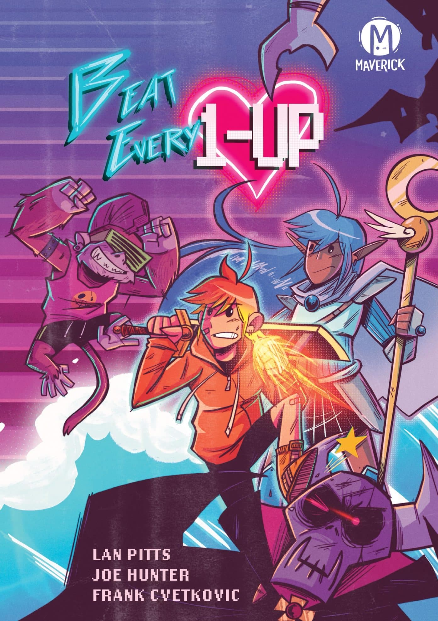 An interview with comics creators Lan Pitts and Joe Hunter about their Maverick graphic novel Beat Every 1-Up