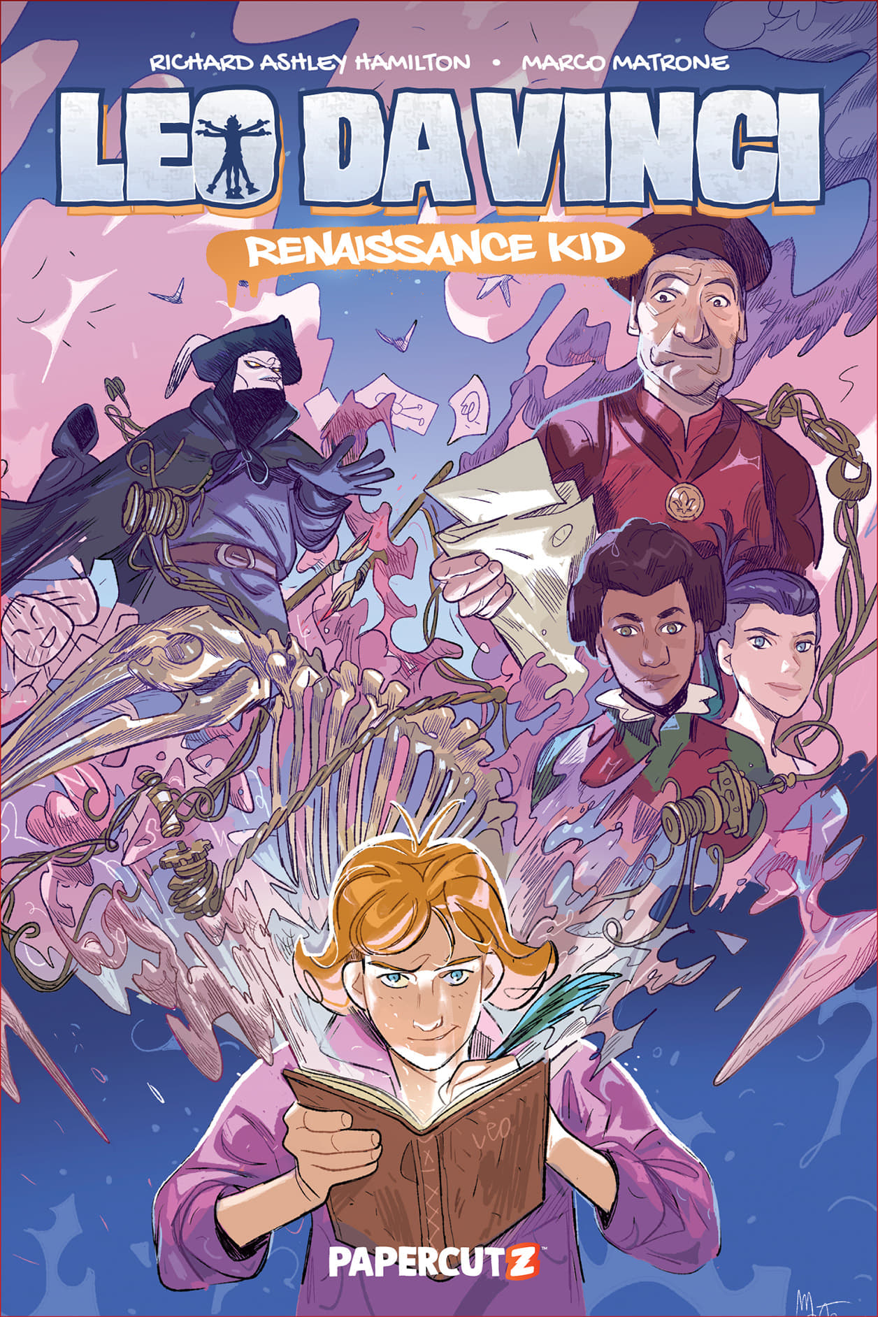 An interview with comics creator Richard Ashley Hamilton about his Papercutz graphic novel Leo DaVinci Renaissance Kid