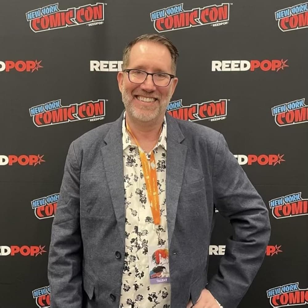 Comic book writer Jim McCann