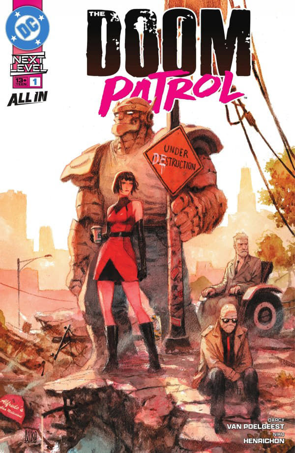 An interview with comics writer Darcy Van Poelgeest about his DC Comics project The Doom Patrol