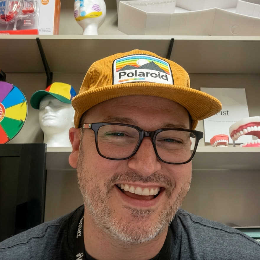 Comics writer Grant Stoye