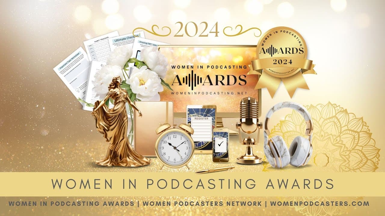2024 Women in Podcasting Awards Entertainment Podcast Winner