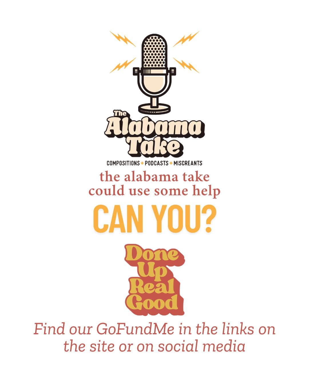 Help The Alabama Take Continue!