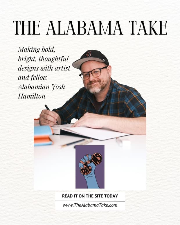 Josh Hamilton Makes Bold, Funny, Alabama Art 