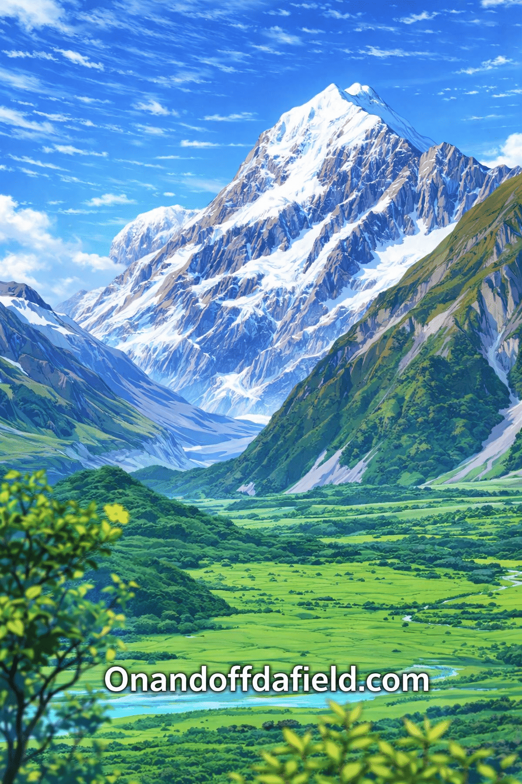 You tell the man blue horseshoe loves Anacott Steel. “You shouldn’t climb mountains for the world to see you, but for you to see the world.”