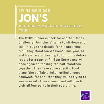 Pre-Trip Report: Jon’s runDisney Marathon Weekend Trip (January 2026)