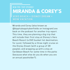 Pre-Trip Report: Miranda & Corey’s Vero Beach + Disney Dream + WDW Vacation (January 2026)