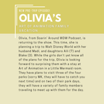 Pre-Trip Report: Olivia’s Art of Animation Family Vacation (March 2026)