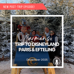 Post-Trip Report: Carmen’s Trip to Disneyland Paris & Efteling (December 2025)