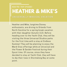 Pre-Trip Report: Heather & Mike’s Universally Magical Vacation (April 2026)