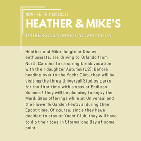 Pre-Trip Report: Heather & Mike’s Universally Magical Vacation (April 2026)