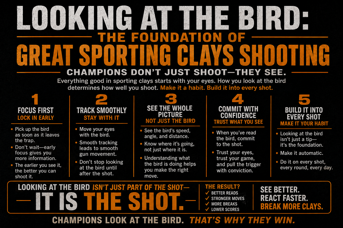 Looking at the Bird: The Foundation of Great Sporting Clays Shooting