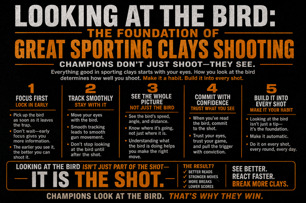 Looking at the Bird: The Foundation of Great Sporting Clays Shooting