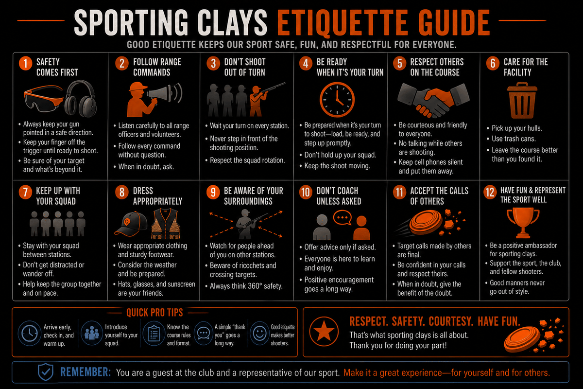 Sporting Clays Etiquette Guide