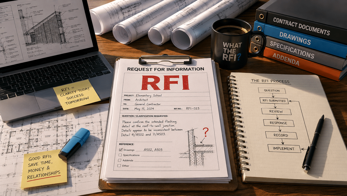 RFIs Explained: The Construction Question That Can Save or Sink a Project!