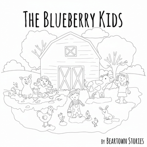 Coloring Page - The Blueberry Kids