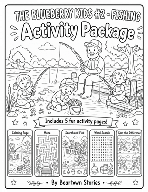 Activity Package: The Blueberry Kids #2 - Fishing