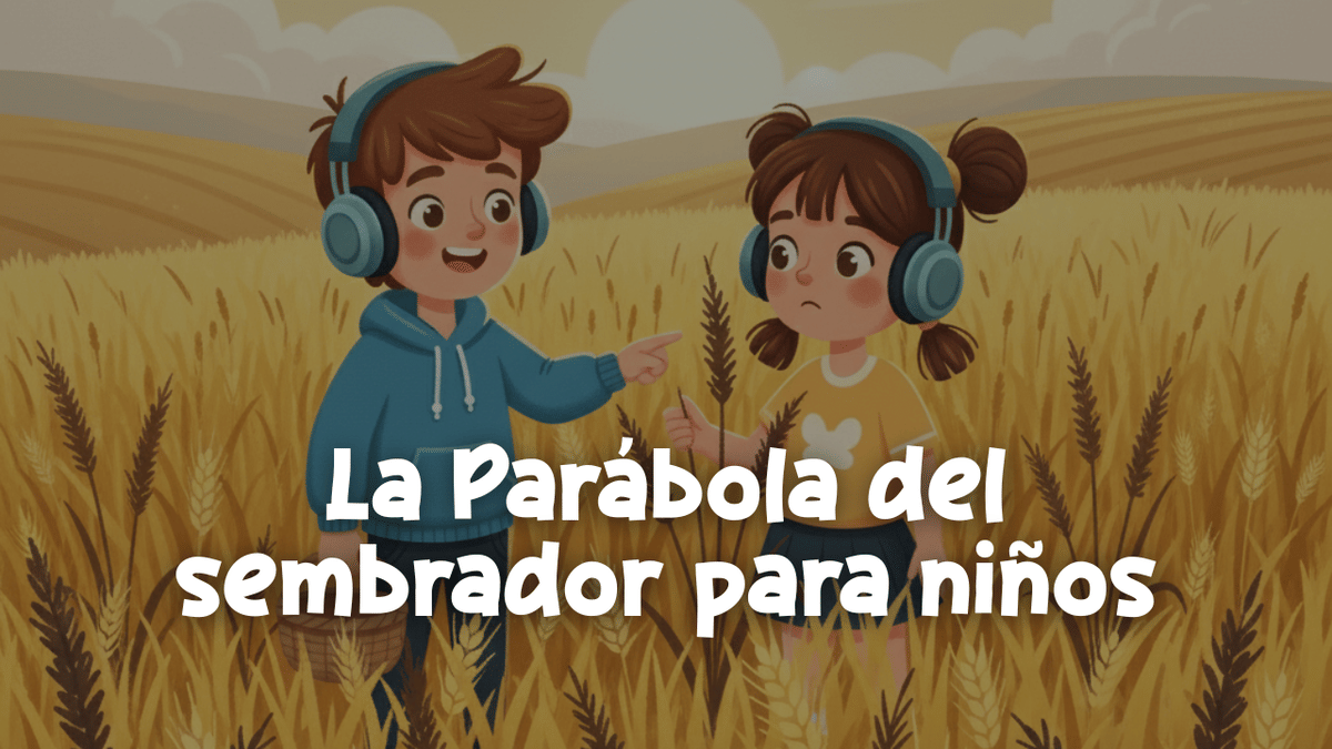 Sembrando Gigantes: Cómo cultivar la fe de tus hijos con la Parábola del Sembrador