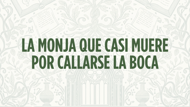 Cuando el cuerpo pasa la factura: la monja que casi muere por callarse la boca