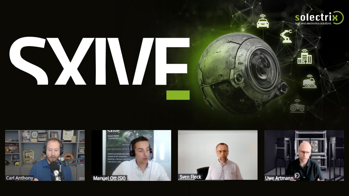 Newsroom Replay: The Future of Embedded Vision With Solectrix GmbH