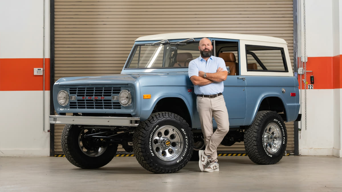 Connecting with Velocity Restorations Founder Stuart Wilson at The Henry in Dearborn, Michigan
