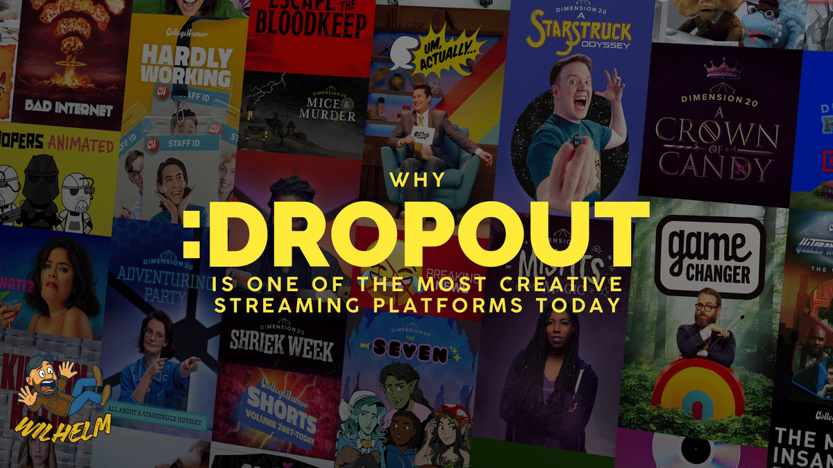 WHY DROPOUT.TV IS ONE OF THE MOST CREATIVE STREAMING PLATFORMS TODAY