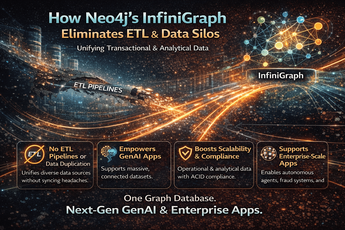 How Neo4j’s InfiniGraph Eliminates ETL & Data Silos