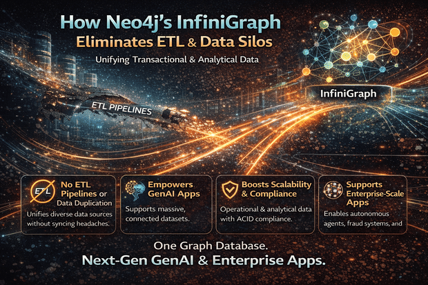 How Neo4j’s InfiniGraph Eliminates ETL & Data Silos