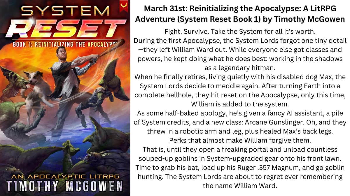 March 2026 LitRPG New Releases