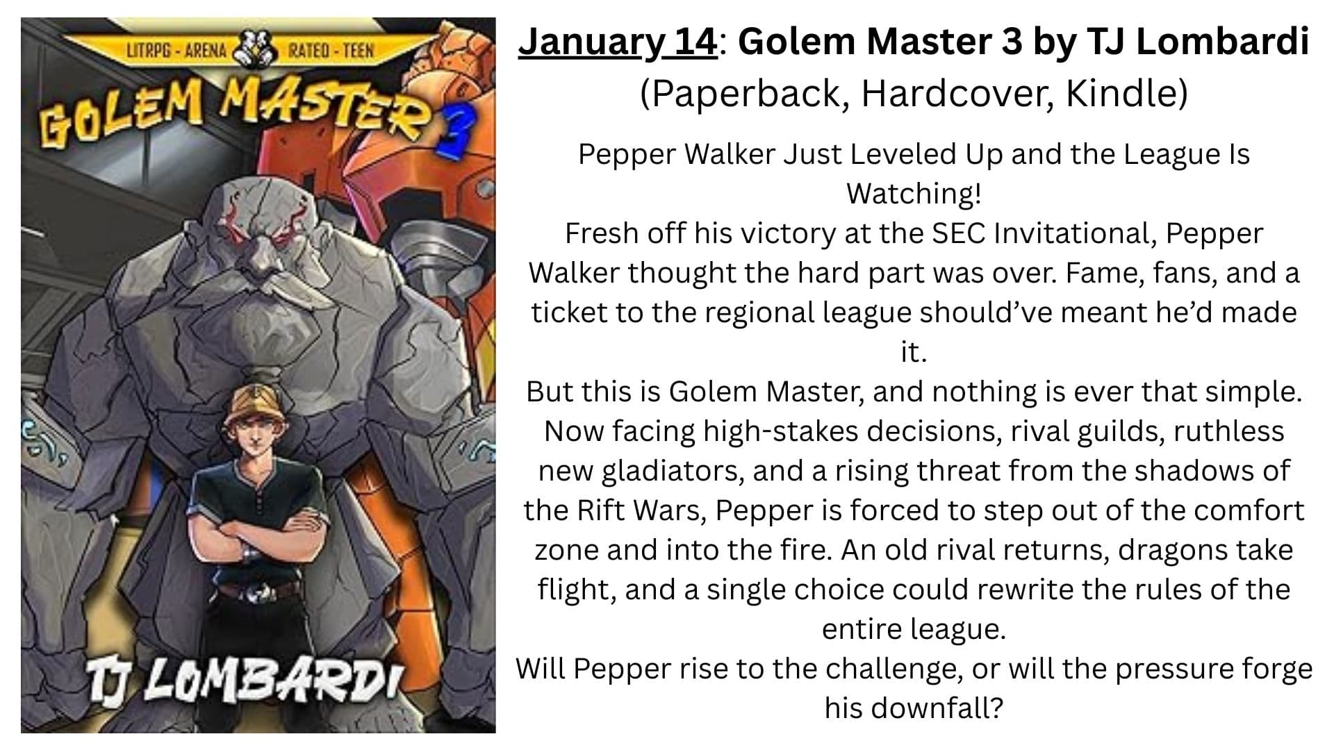 Golem Master LitRPG