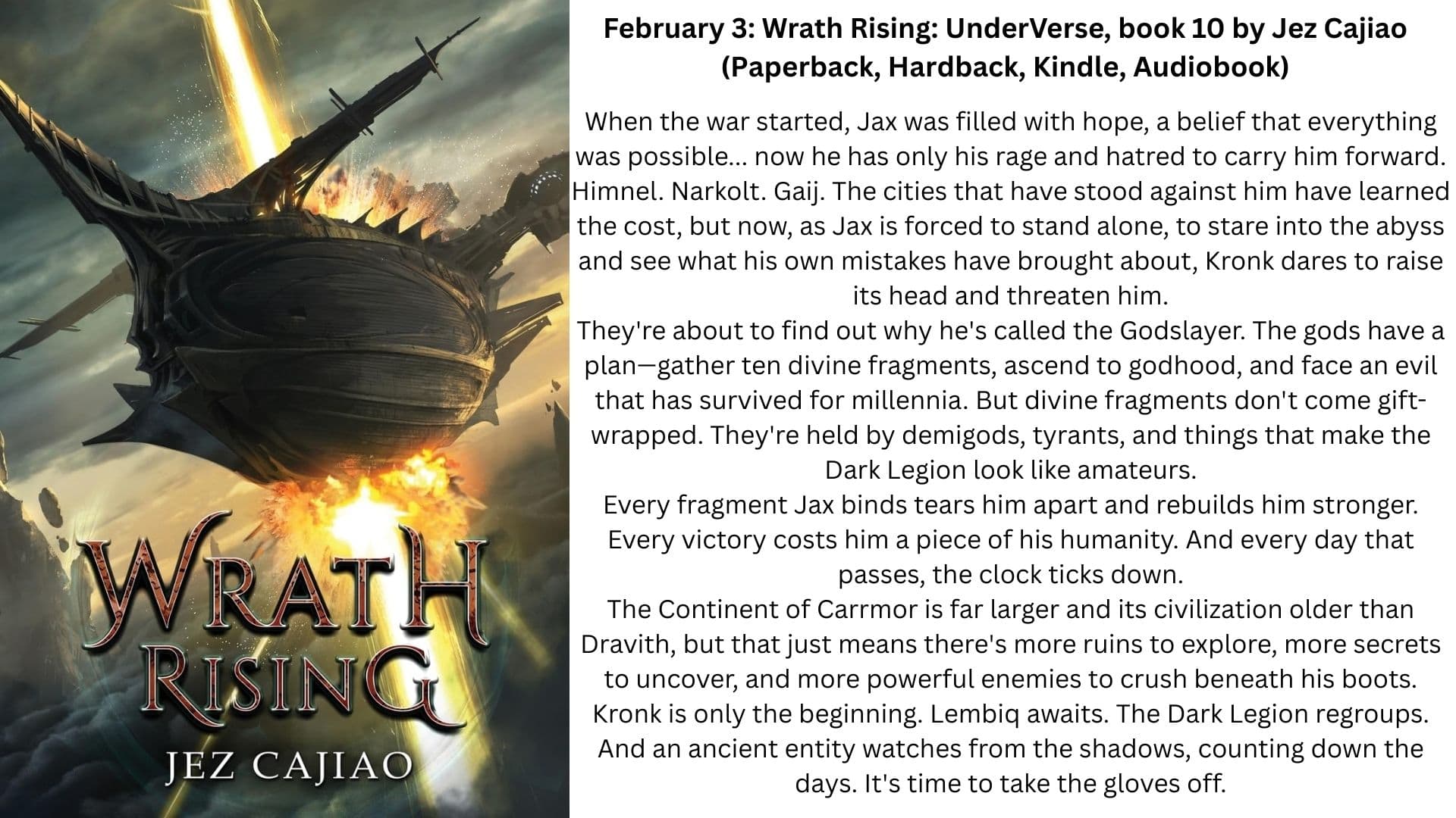 Wrath Rising LitRPG