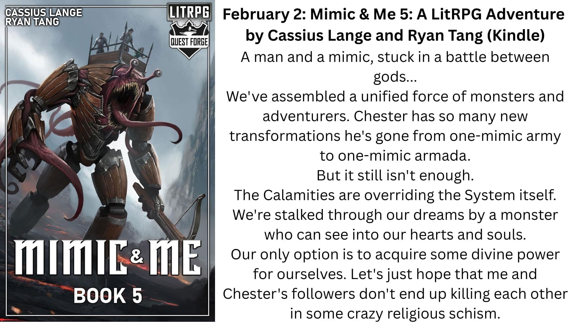 Mimic & Me LitRPG
