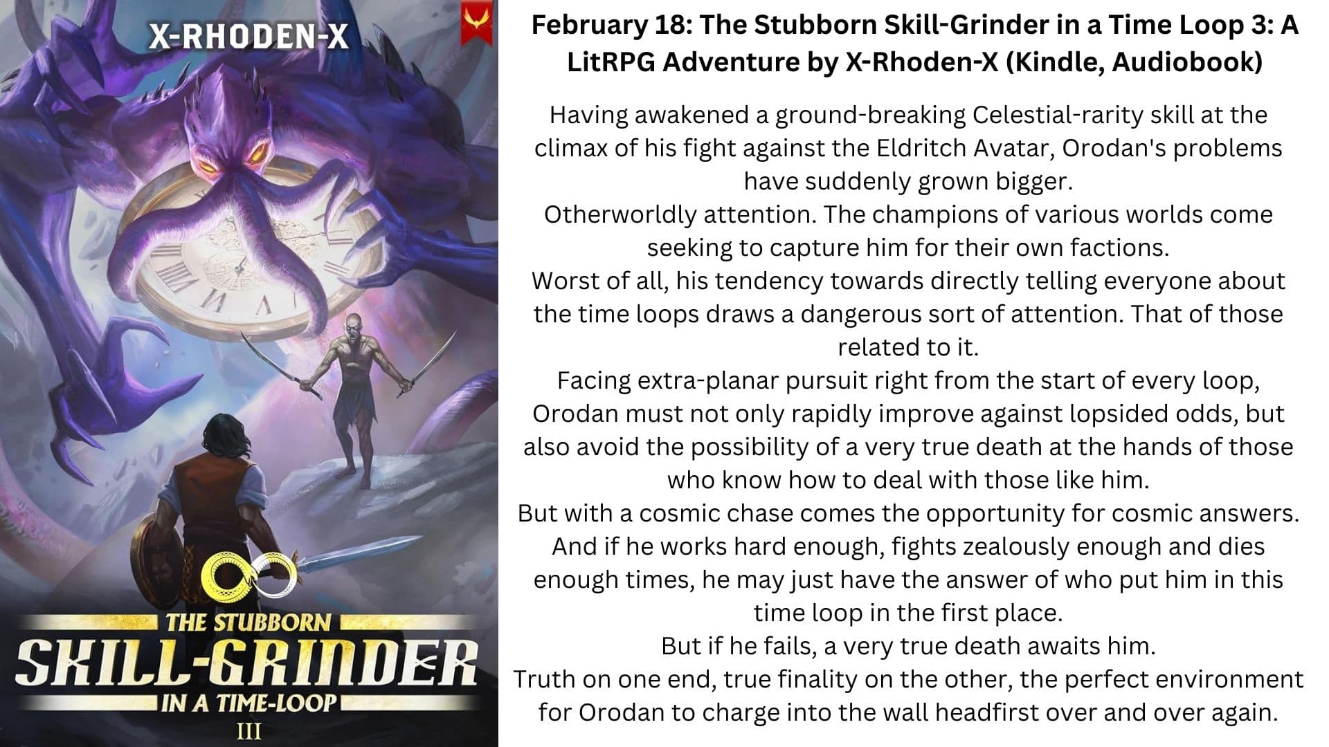 stubborn skill grinder litrpg