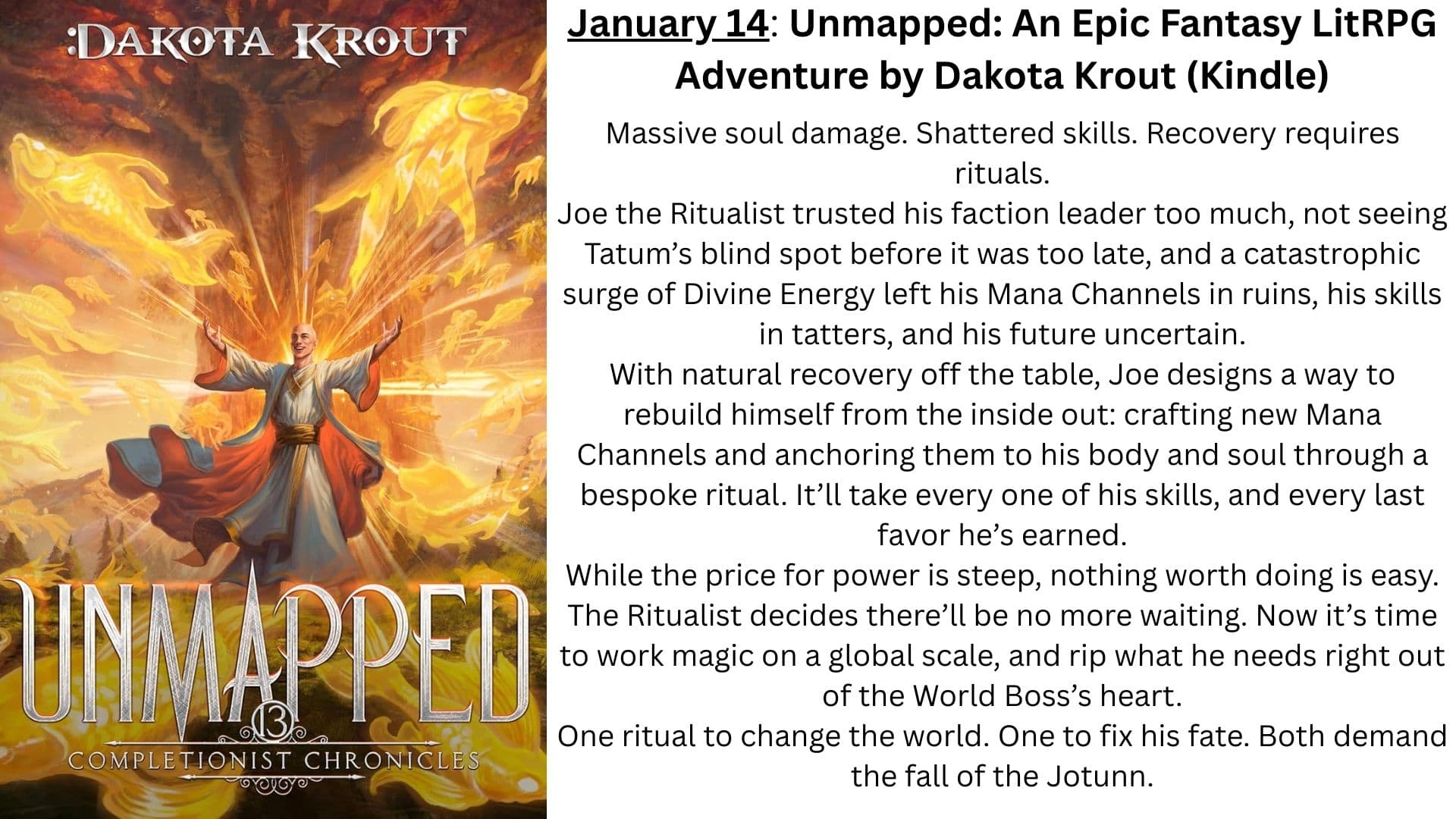Unmapped Dakota Krout LitRPG