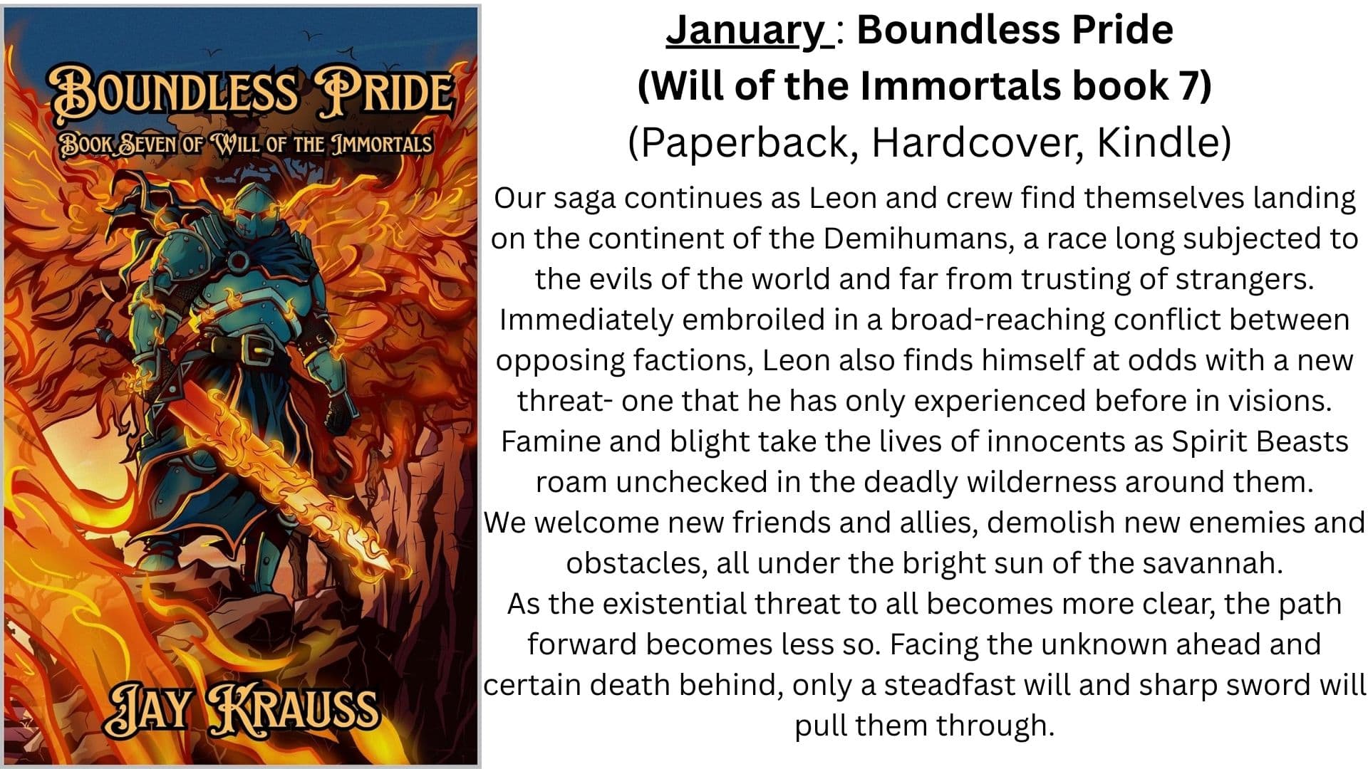 Boundless Pride LitRPG
