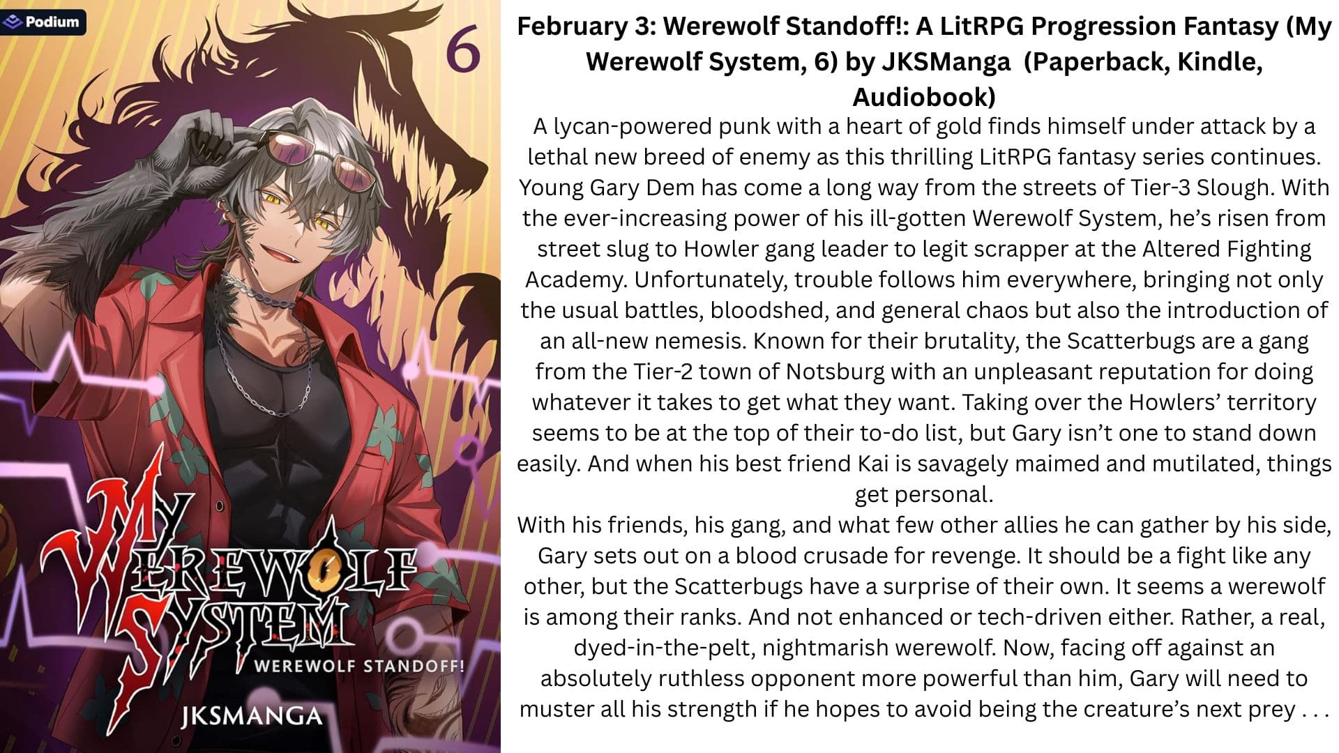 My Werewolf System LitRPG