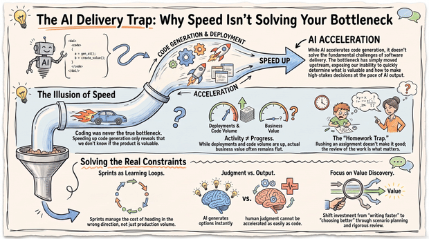 AI Software Delivery Bottleneck Isn't Your Code