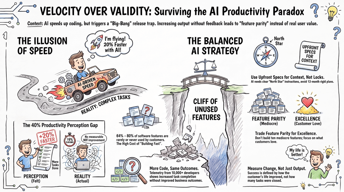 Building Faster Doesn't Mean You're Building the Right Thing in AI Software Delivery