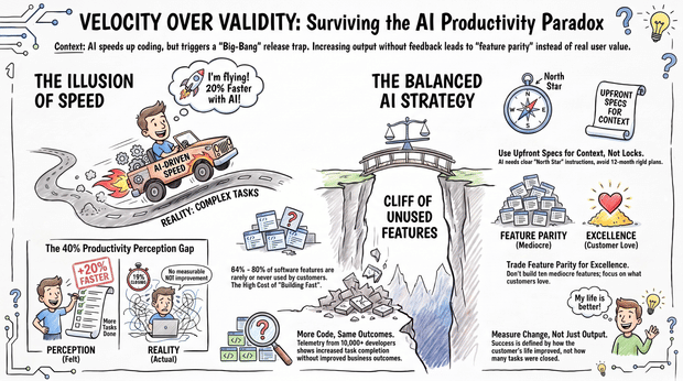 Building Faster Doesn't Mean You're Building the Right Thing in AI Software Delivery